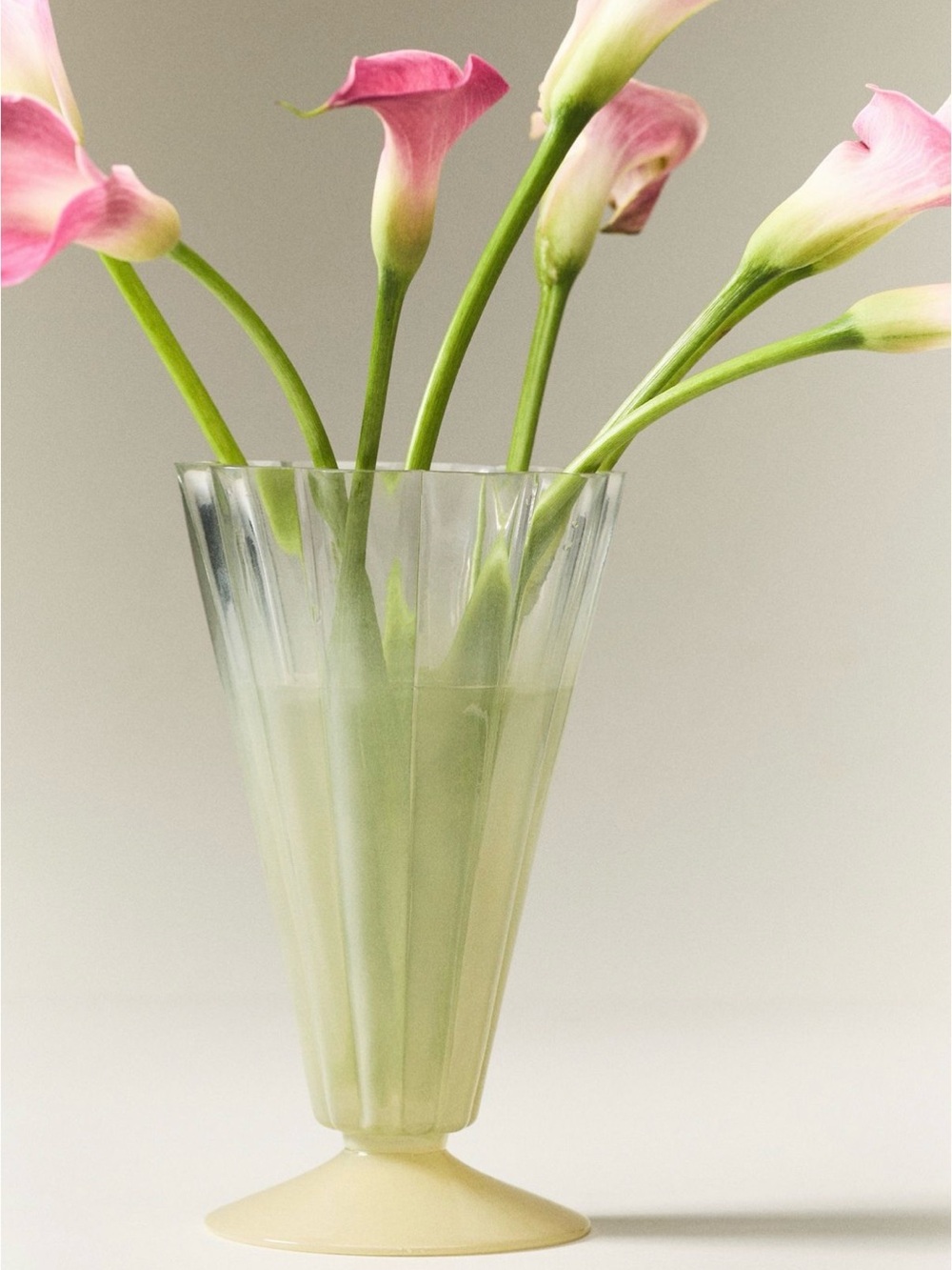 Anthropologie Odette Glass Vase
